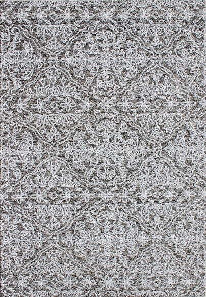 Dynamic Rugs SYMPHONY 2053-199 Ivory and Charcoal